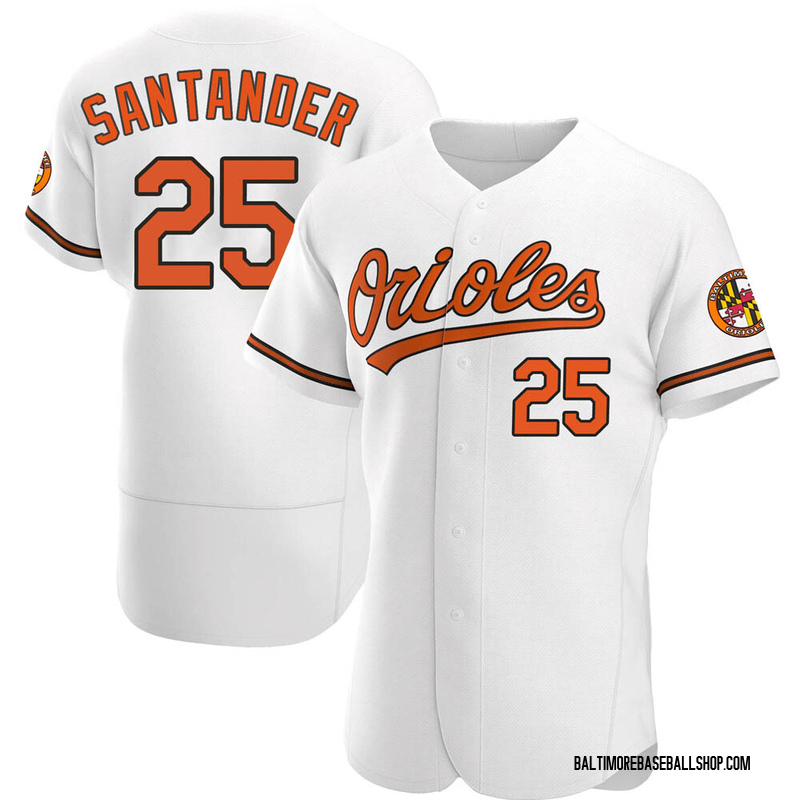 Anthony Santander Men's Baltimore Orioles Home Jersey - White