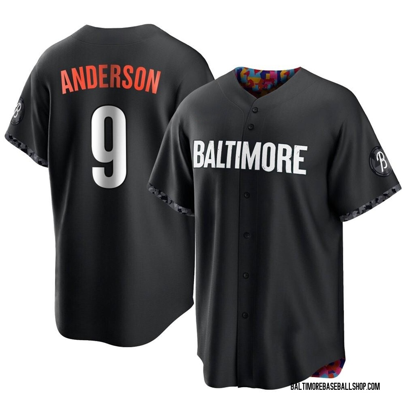 Brady Anderson Youth Baltimore Orioles 2023 City Connect Jersey - Black  Replica
