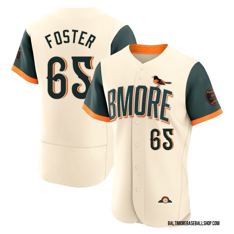 Cameron Foster Men's Baltimore Orioles 2026 City Connect Stadium Jersey - Cream Authentic