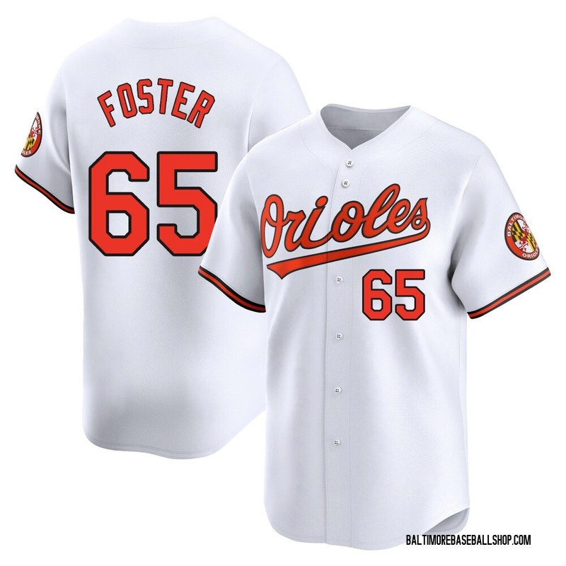 Cameron Foster Youth Baltimore Orioles Home Jersey - White Limited