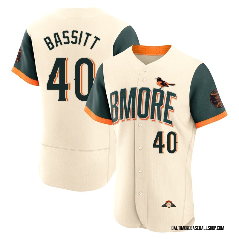 Chris Bassitt Men's Baltimore Orioles 2026 City Connect Stadium Jersey - Cream Authentic