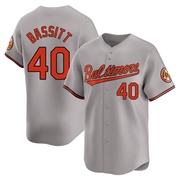 Chris Bassitt Men's Baltimore Orioles Road Jersey - Gray Limited