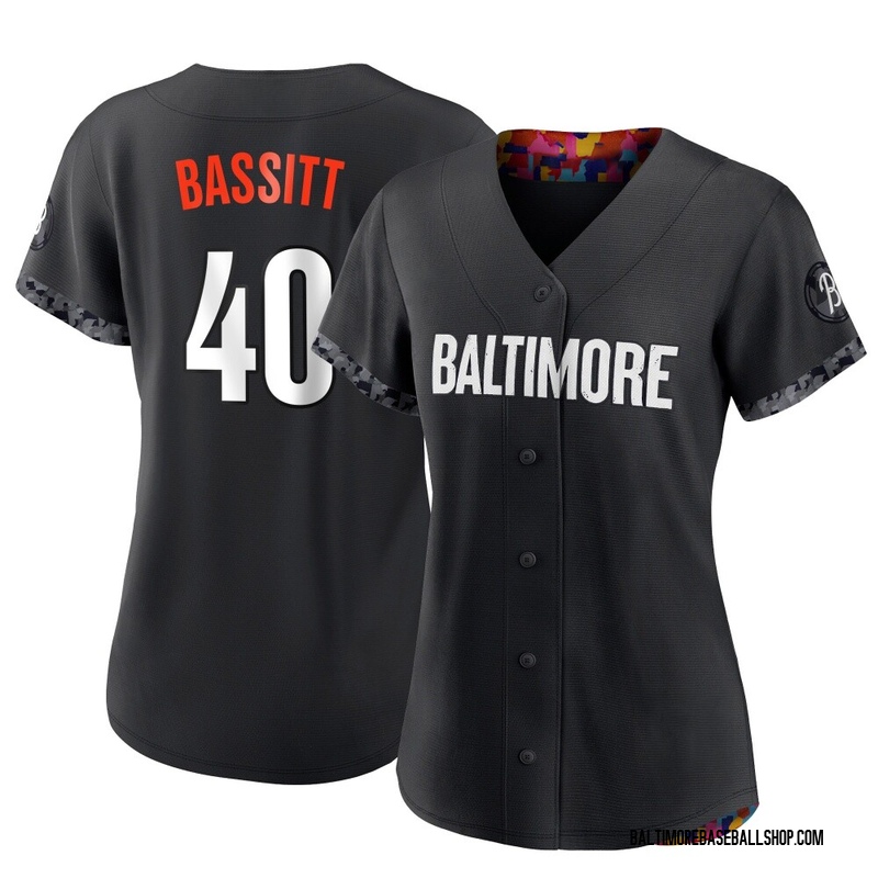 Chris Bassitt Women's Baltimore Orioles 2023 City Connect Jersey - Black Replica