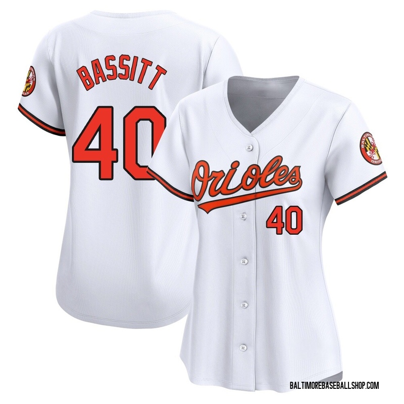 Chris Bassitt Women's Baltimore Orioles Home Jersey - White Limited