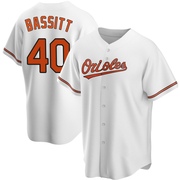 Chris Bassitt Youth Baltimore Orioles Home Jersey - White Replica