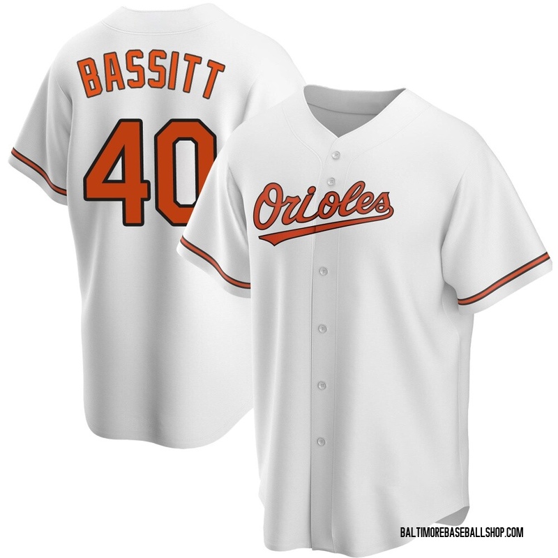 Chris Bassitt Youth Baltimore Orioles Home Jersey - White Replica