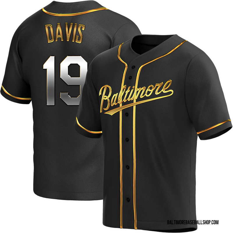 Chris Davis Youth Baltimore Orioles Alternate Jersey - Black