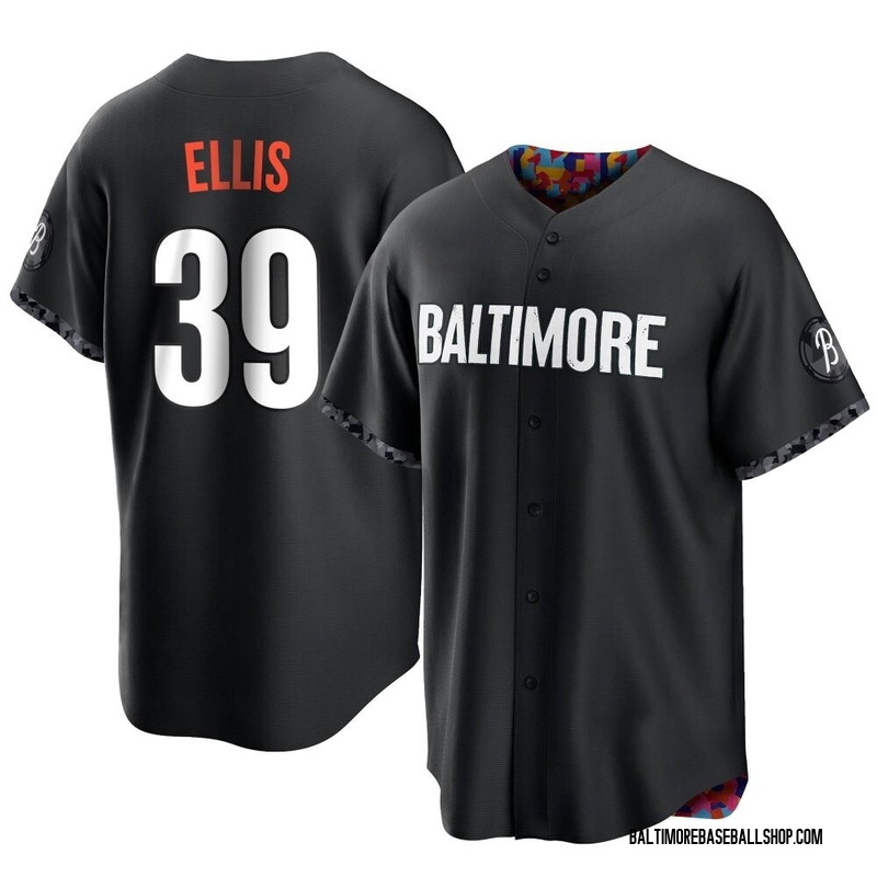 Chris Ellis Men's Baltimore Orioles 2023 City Connect Jersey - Black Replica