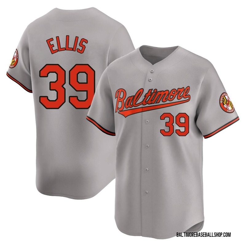 Chris Ellis Men's Baltimore Orioles Road Jersey - Gray Limited