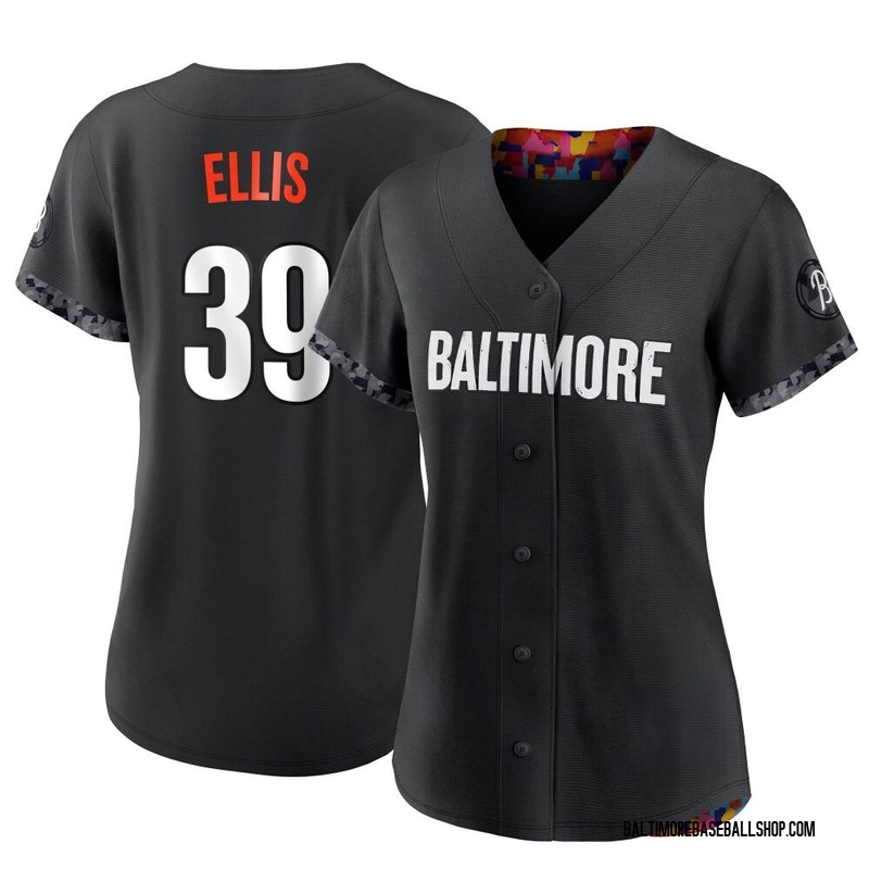 Chris Ellis Women's Baltimore Orioles 2023 City Connect Jersey - Black Replica