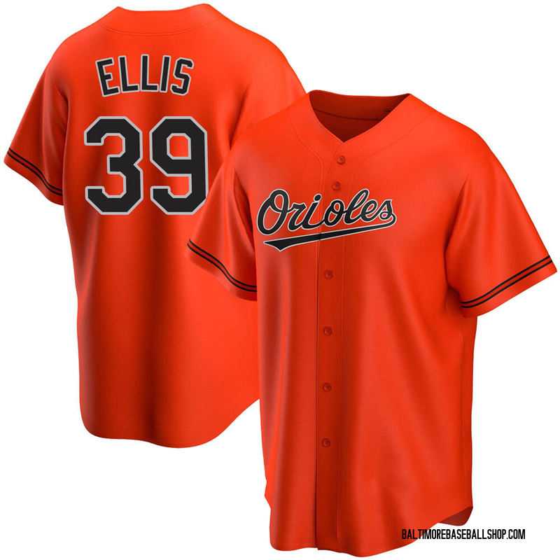 Chris Ellis Youth Baltimore Orioles Alternate Jersey - Orange Replica