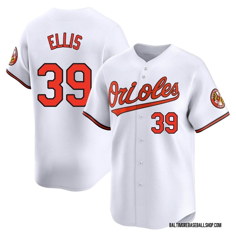 Chris Ellis Youth Baltimore Orioles Home Jersey - White Limited