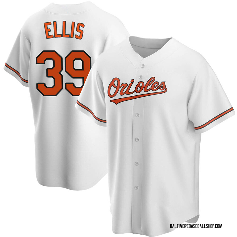 Chris Ellis Youth Baltimore Orioles Home Jersey - White Replica