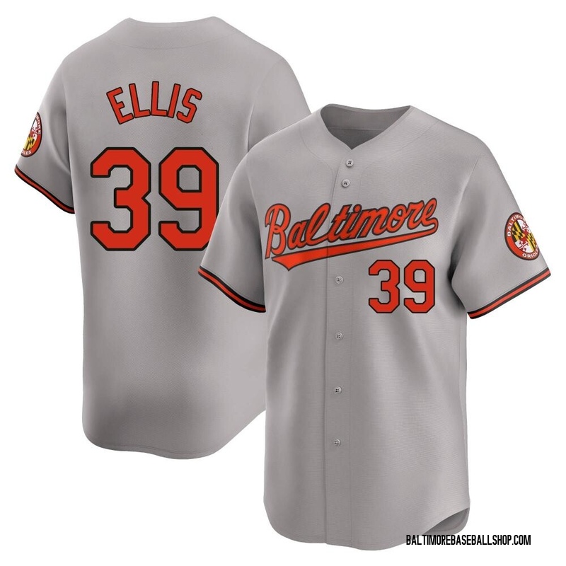 Chris Ellis Youth Baltimore Orioles Road Jersey - Gray Limited