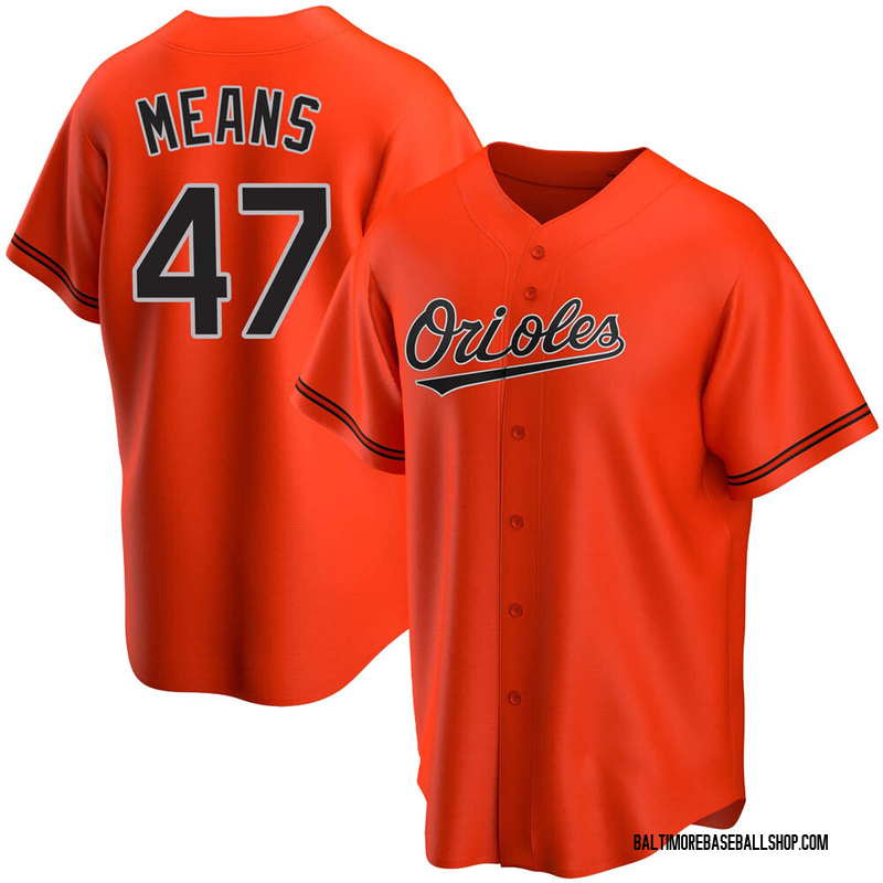 john means orioles jersey