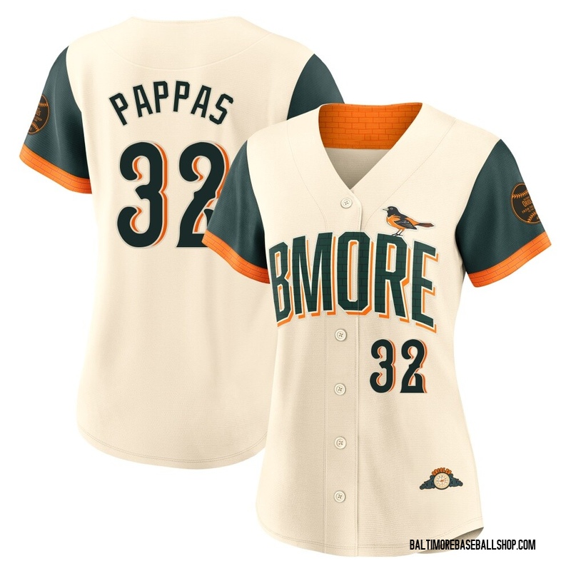 Milt Pappas Women's Baltimore Orioles 2026 City Connect Stadium Jersey - Cream Limited