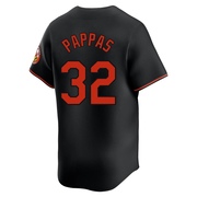 Milt Pappas Youth Baltimore Orioles Alternate Jersey - Black Limited