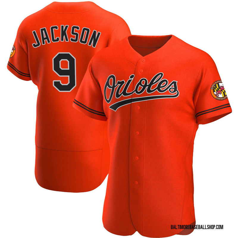 Reggie Jackson Men's Baltimore Orioles Alternate Jersey - Orange