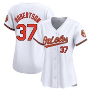 Will Robertson Women's Baltimore Orioles Home Jersey - White Limited