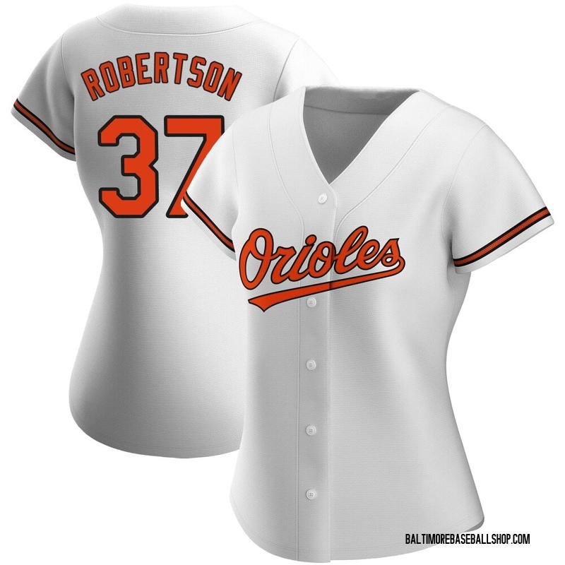 Will Robertson Women's Baltimore Orioles Home Jersey - White Replica
