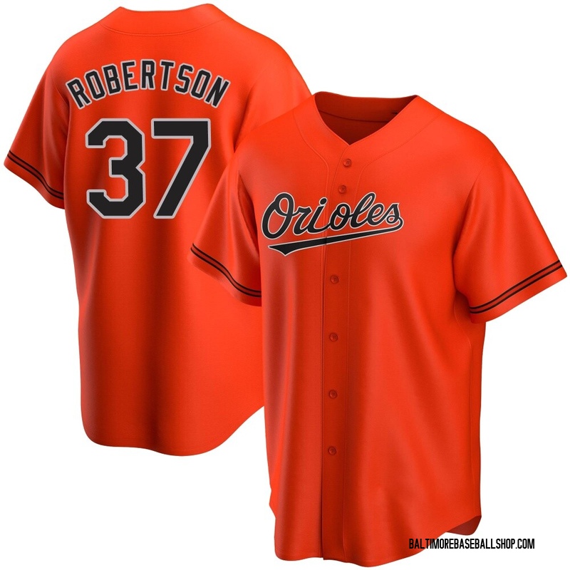 Will Robertson Youth Baltimore Orioles Alternate Jersey - Orange Replica