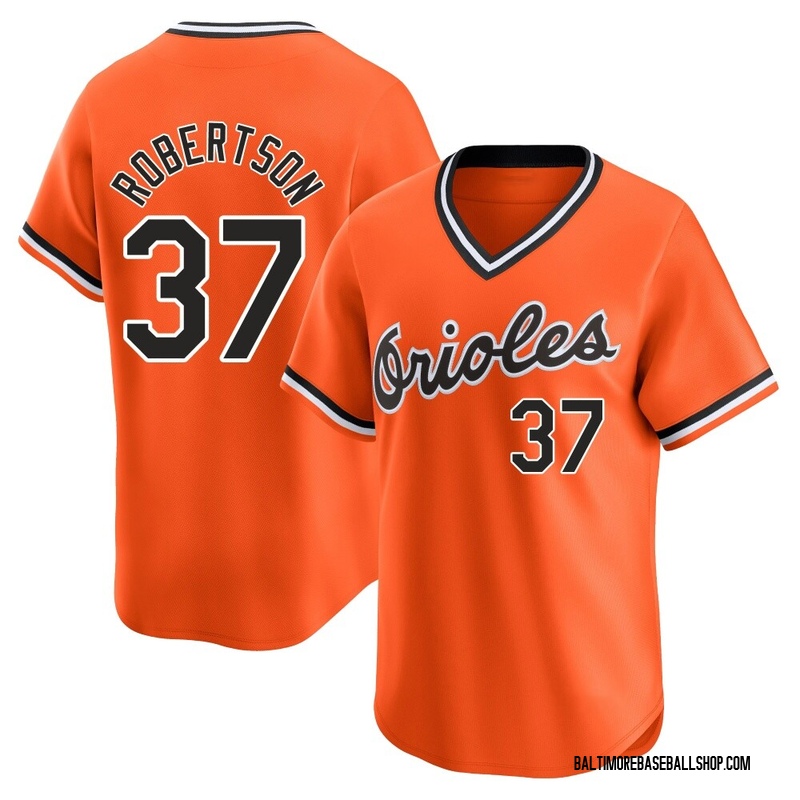 Will Robertson Youth Baltimore Orioles Cooperstown Collection Jersey - Orange Limited
