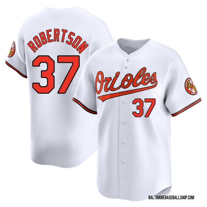 Will Robertson Youth Baltimore Orioles Home Jersey - White Limited