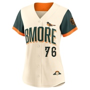 Yaramil Hiraldo Women's Baltimore Orioles 2026 City Connect Stadium Jersey - Cream Limited
