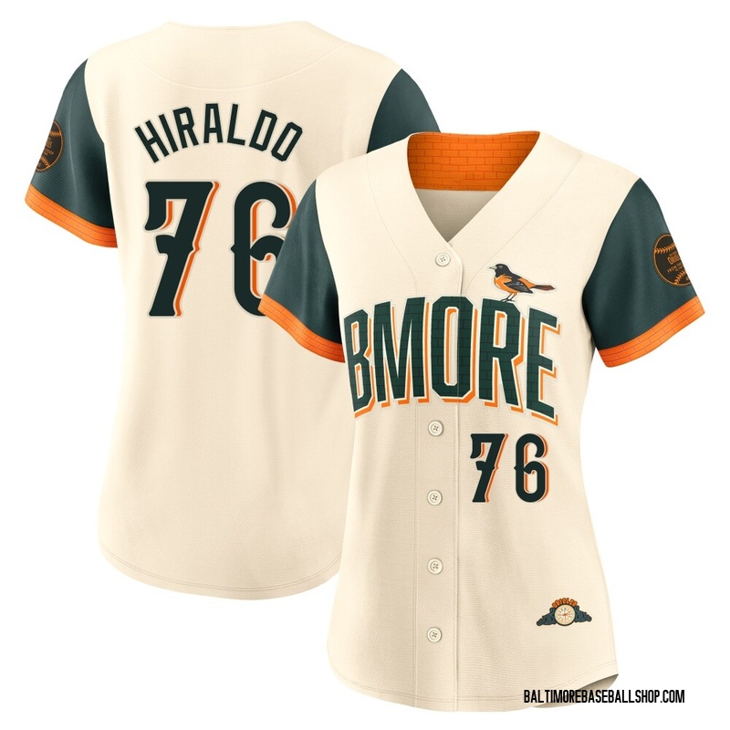 Yaramil Hiraldo Women's Baltimore Orioles 2026 City Connect Stadium Jersey - Cream Limited