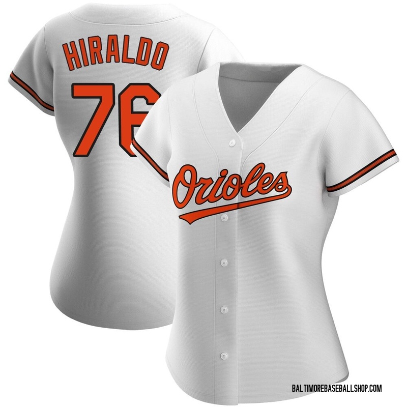 Yaramil Hiraldo Women's Baltimore Orioles Home Jersey - White Authentic