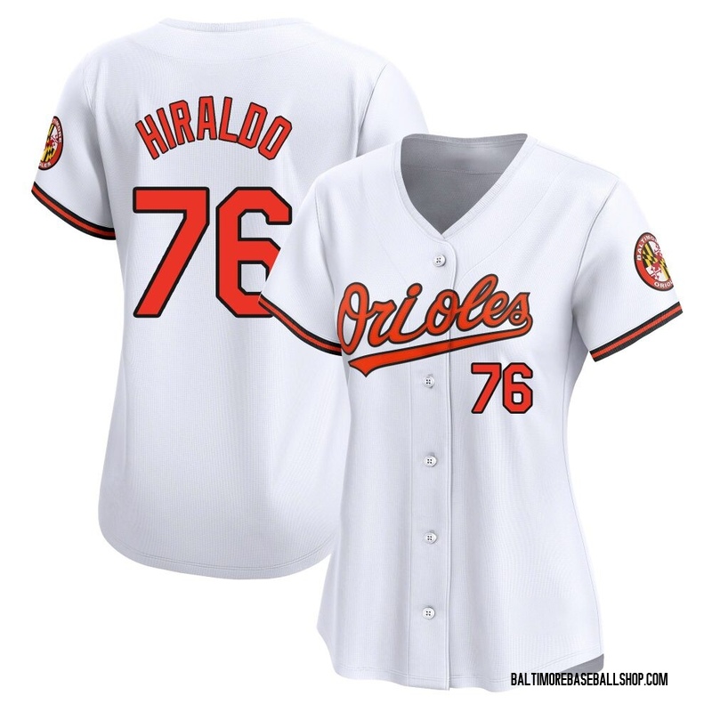 Yaramil Hiraldo Women's Baltimore Orioles Home Jersey - White Limited